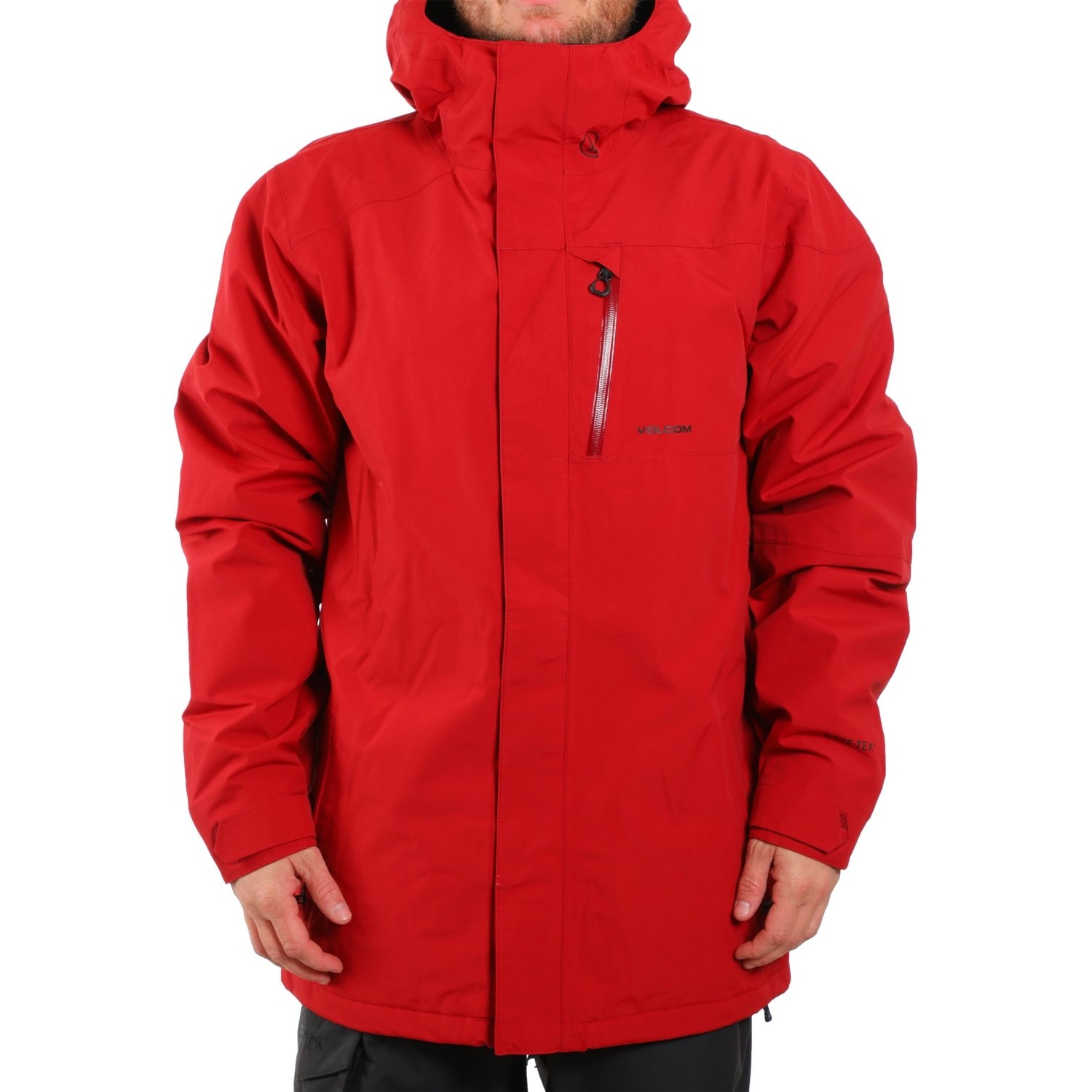 Volcom L Gore-Tex Jacket (Red) Mens Jackets at Denver