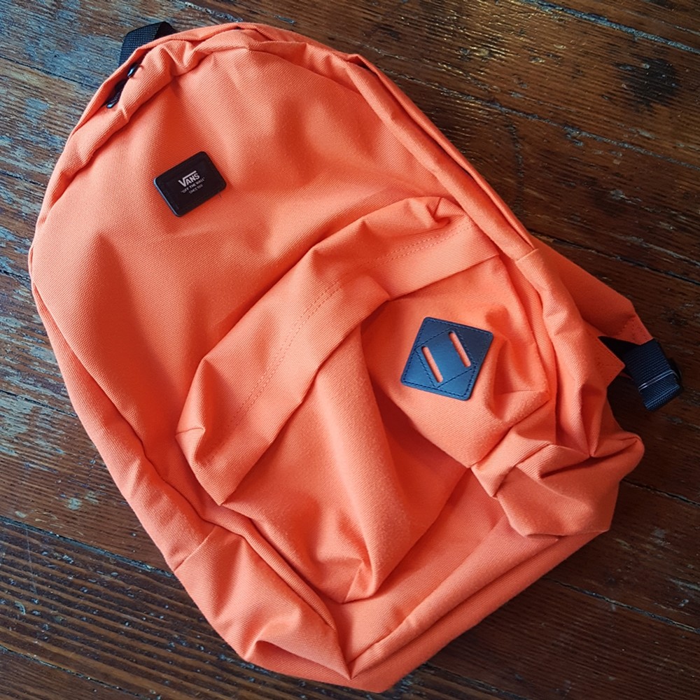 vans backpack Orange