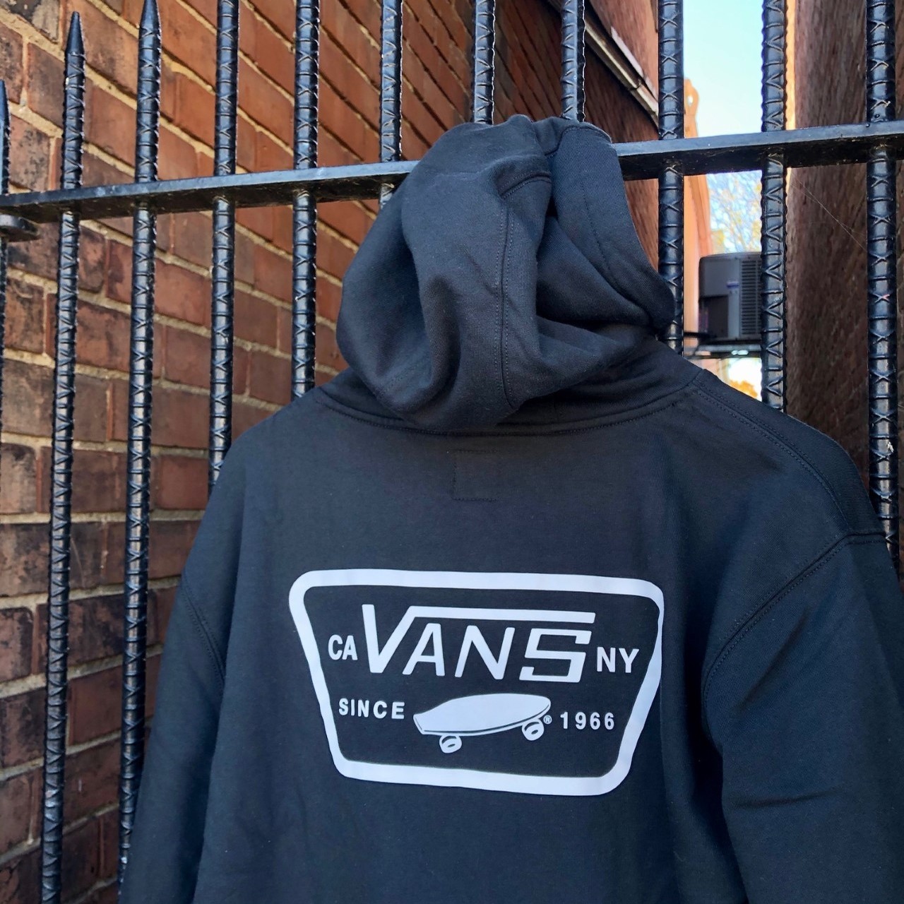 vans full patch hoodie