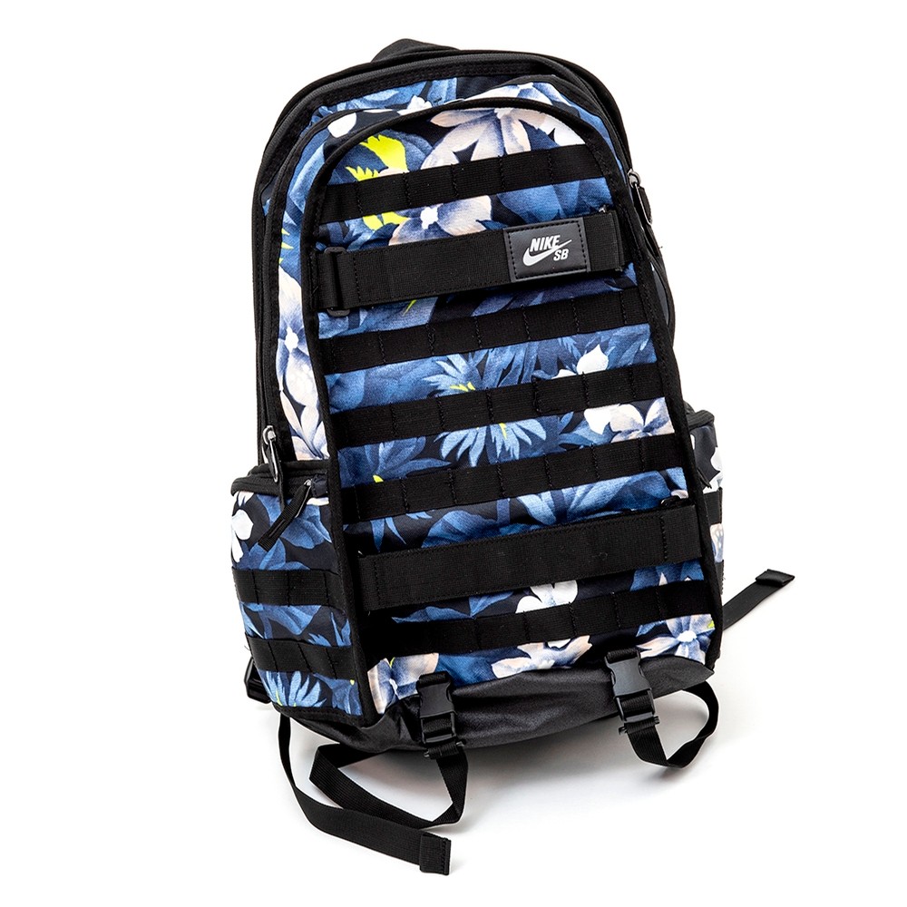 Nike Sb Rpm Backpack Black Black Floral Accessories Bags At Uprise