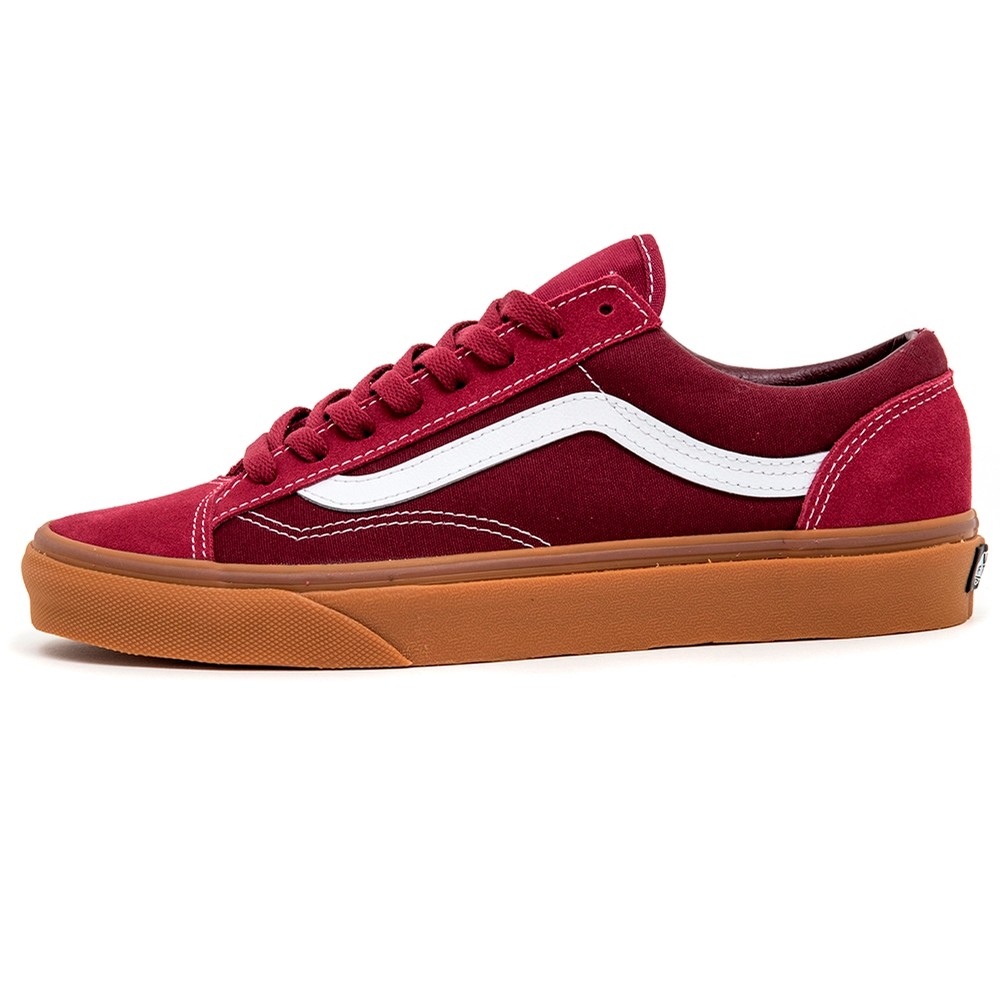 red and gum vans