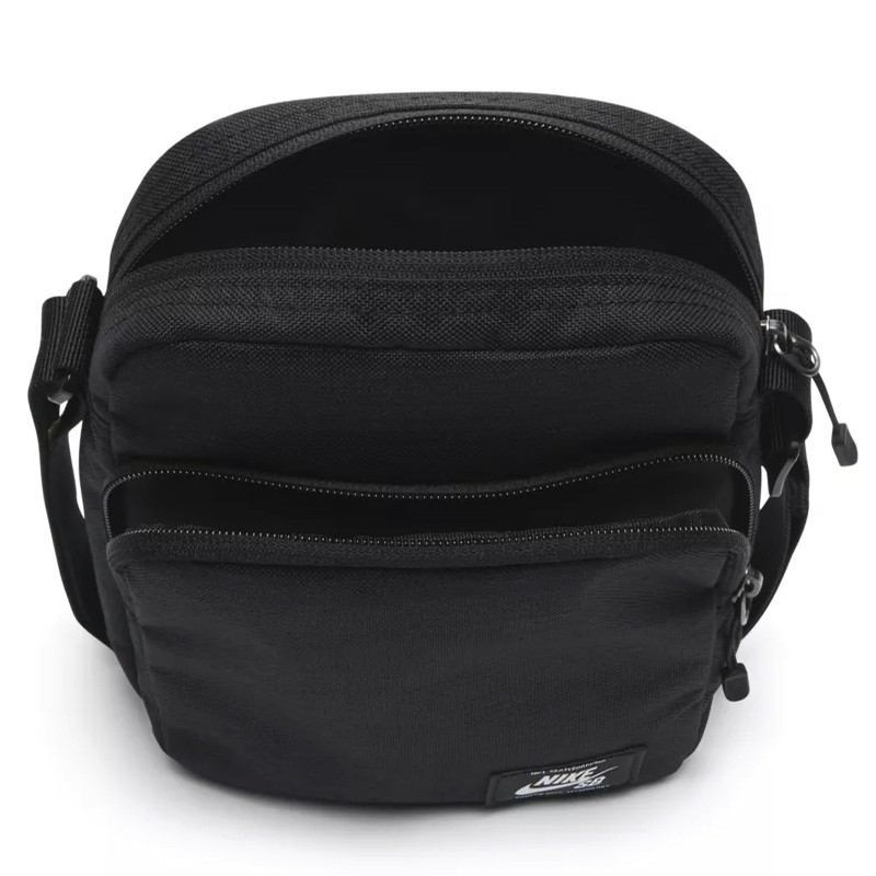 Nike SB Heritage Crossbody Bag (Black) Accessories Bags at Uprise
