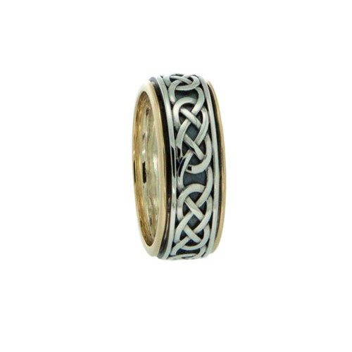 Keith Jack Jewelry Celtic Love Knot Wedding Band Moidart Jewelry Rings ...