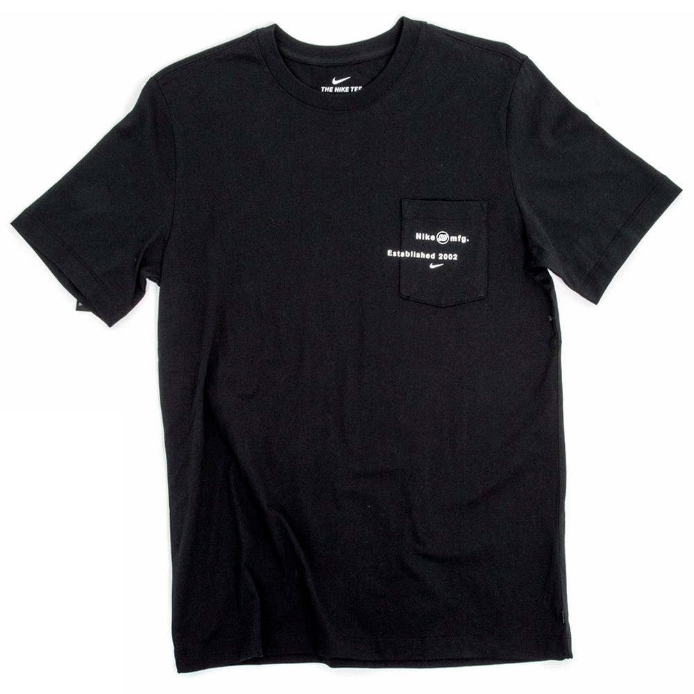 Nike SB Pocket Logo T-Shirt (Black) T-Shirts at Uprise