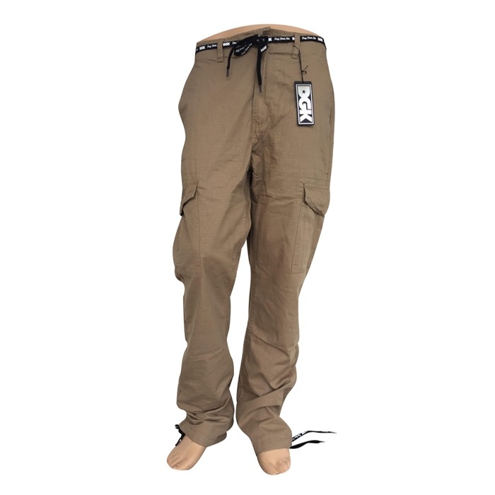 DGK Khaki Cargo Clothing Pants at Westside Tarpon